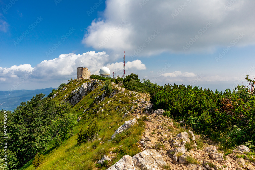 Wanderung auf den Gipfel des Uckagebierges am Vojak - Primorje-Gorski - Kroatien