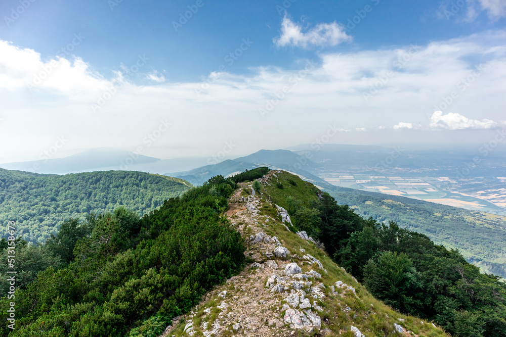 Wanderung auf den Gipfel des Uckagebierges am Vojak - Primorje-Gorski - Kroatien