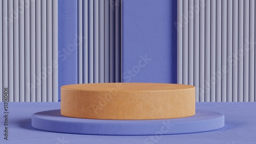 Premium Realistic Product Photography Backdrop Platform 3d rendering 