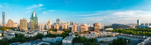 Beijing city panorama view