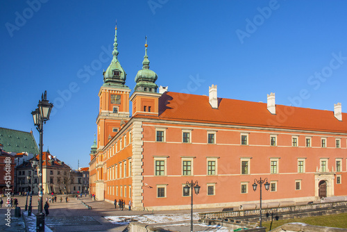 Royal Castle in the Old Town in Warsaw, Poland