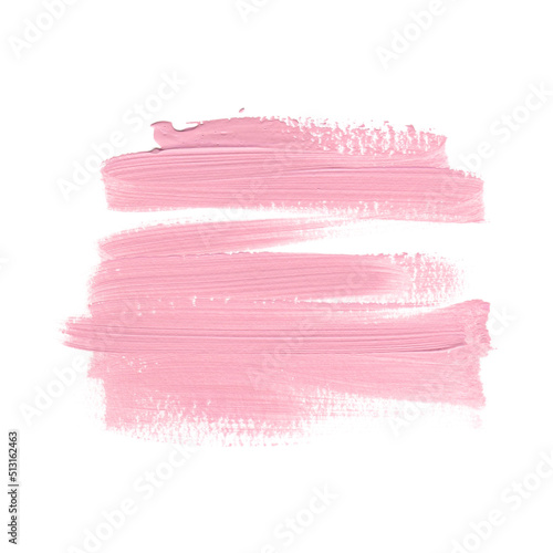 Wallpaper Mural Pink brush stroke paint creative design. Make-up lipstick abstract background. Image. Torontodigital.ca