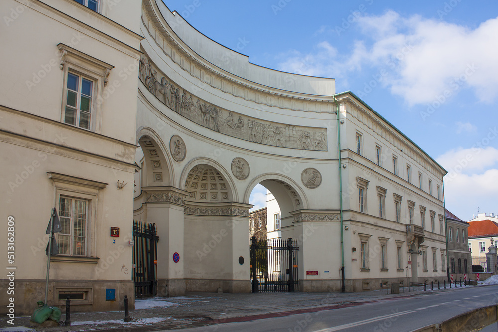 Palace of the Pats-Radziwills (Ministry of Health) in Warsaw