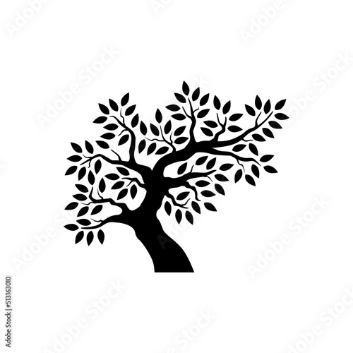 Tree isolated on white background