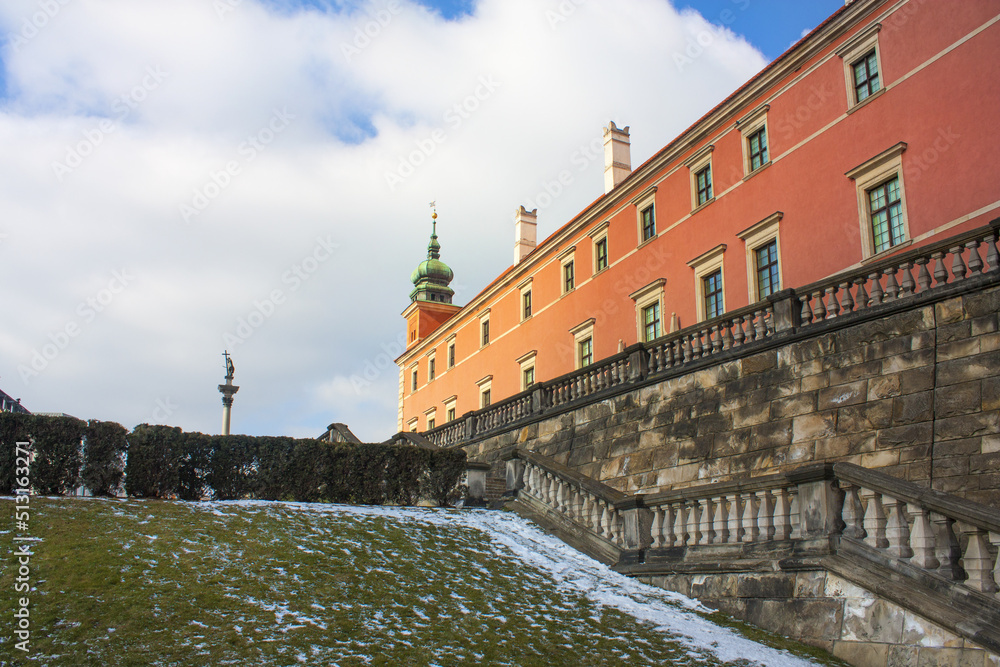 Royal Castle in the Old Town in Warsaw, Poland	
