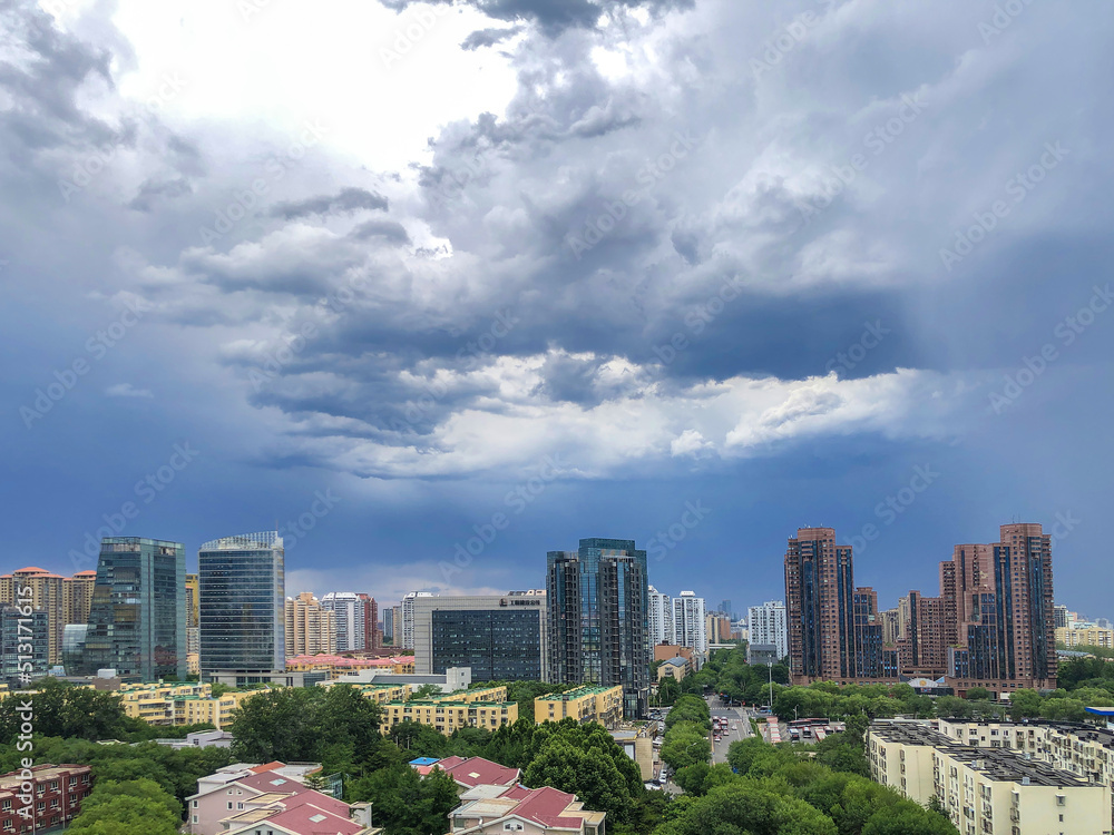 Obraz premium Beijing city view