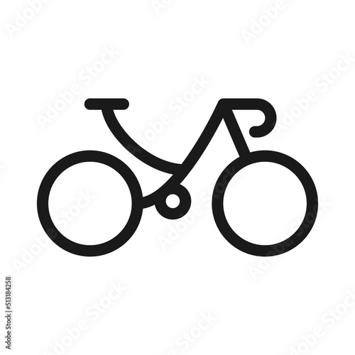 Smart bike, Intelligent Vehicle, Bicycle icon and symbol. Cycling concept vector illustration