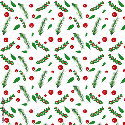 Christmas doodles seamless pattern – beautiful hand-drawn part
ern for  banners, wrappers, wallpapers 