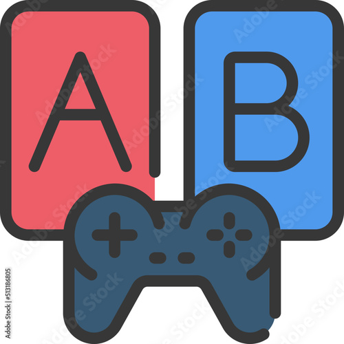 AB Game Testing Icon