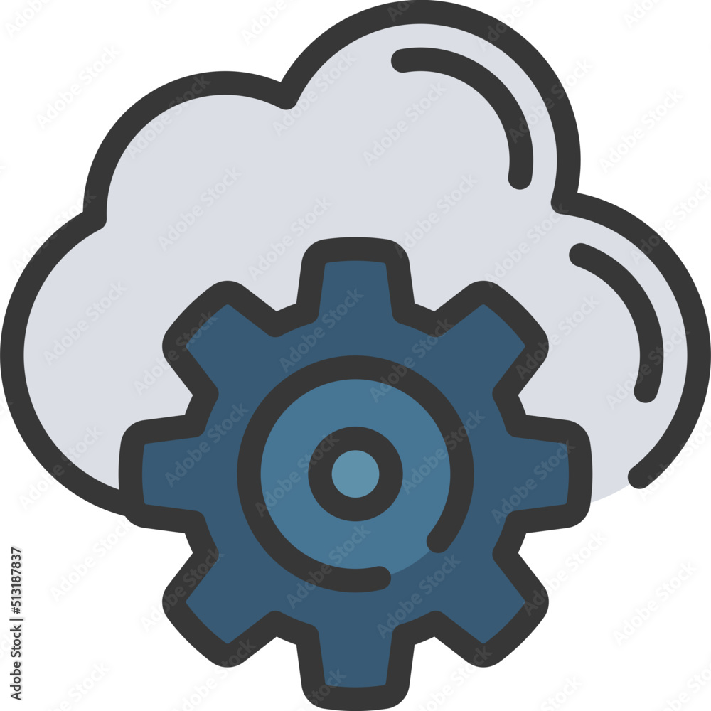 Cloud Management Icon Cloud Management Icon