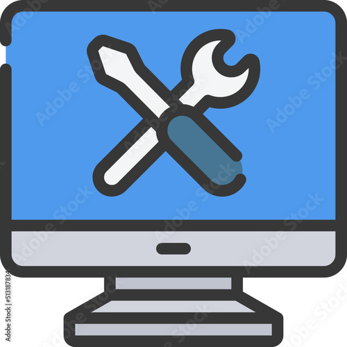 Computer Configuration Icon