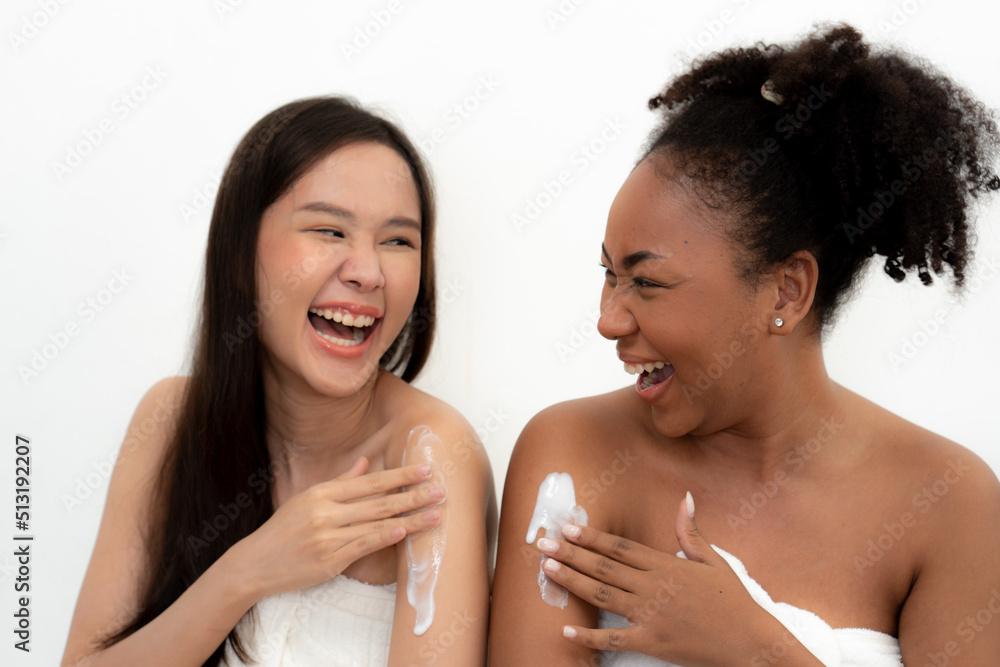 LGBT Lesbian Couple Love Happy Together Concept LGBT Lesbian Couple Love Happy Together Concept
