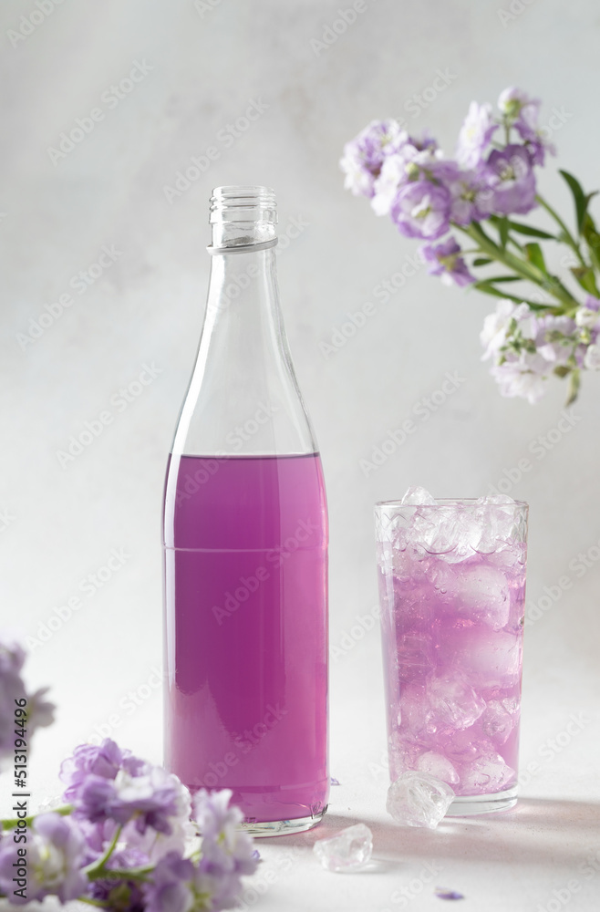 lavender lemonade violet drink with ice lavender lemonade violet drink with ice