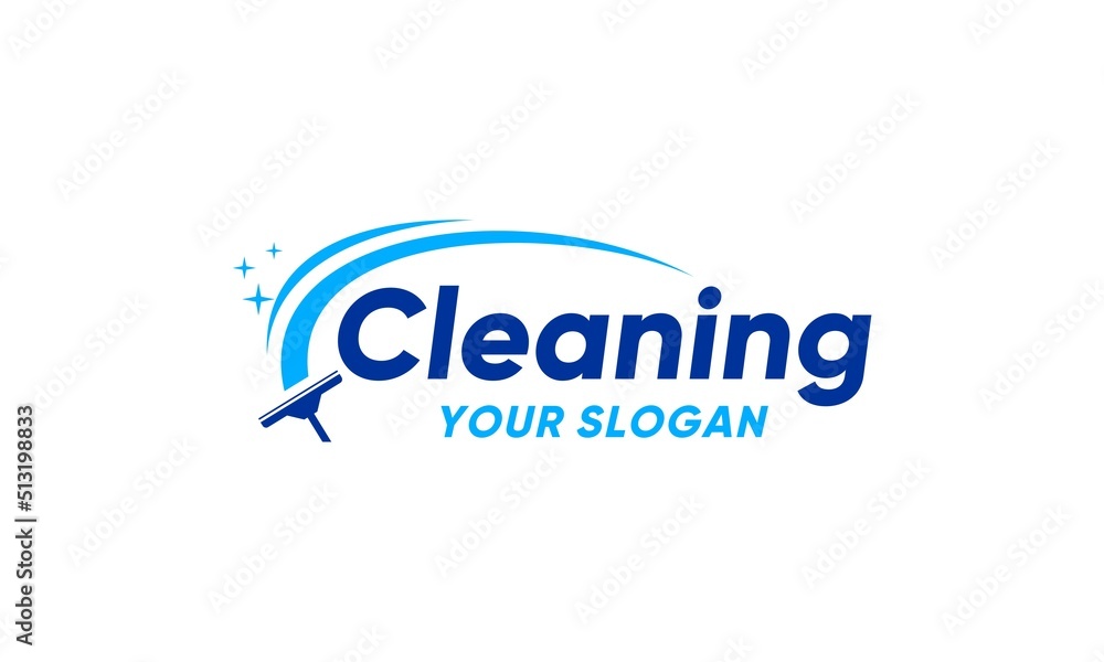 abstract business logo cleaning service. abstract business logo cleaning service.
