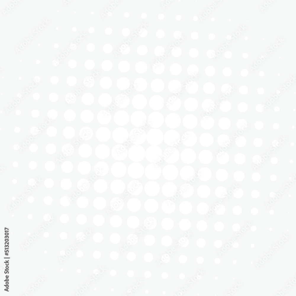 White circles, gradient halftone background. Vector illustration. White circles, gradient halftone background. Vector illustration.