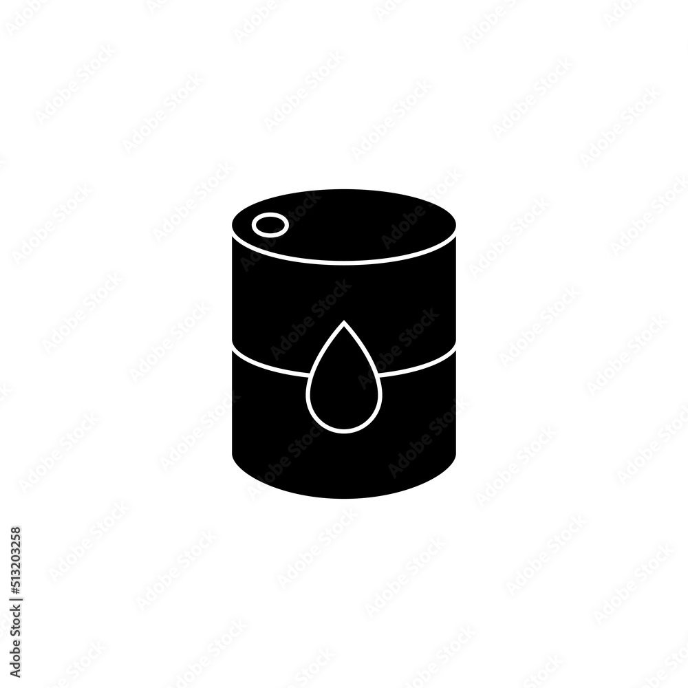barrel oil icon logo design vector illustration. barrel oil icon logo design vector illustration.