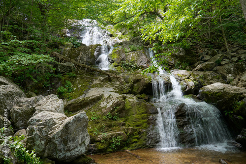 Dark Hallow waterfall in Shenandoah National Park