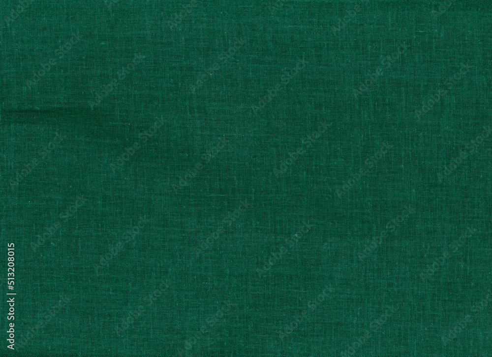 Fototapeta premium dark green cotton fabric texture background