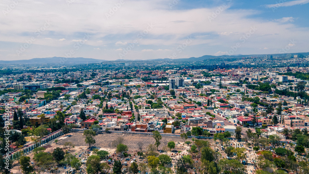 City of Queretaro dron view