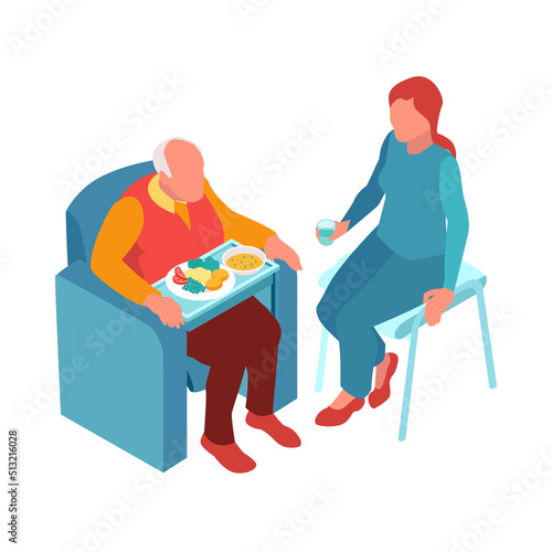 Grandfathers Dinner Nursing Composition