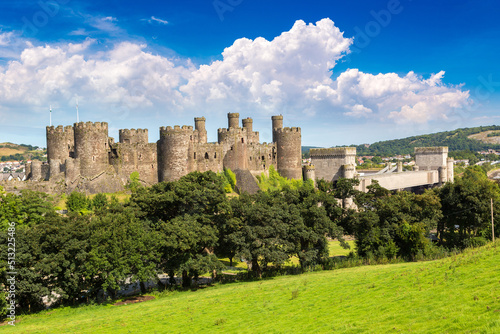 Conwy Castle in Wales