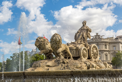 Cibeles fountain in Madrid