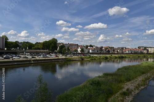 an der Weser in der City von Minden 