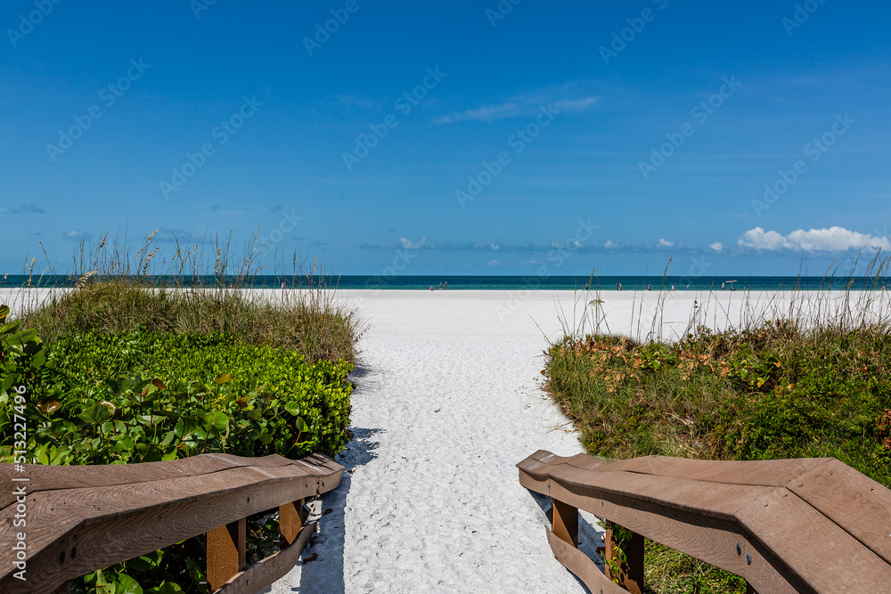 Boardwalk to the beach