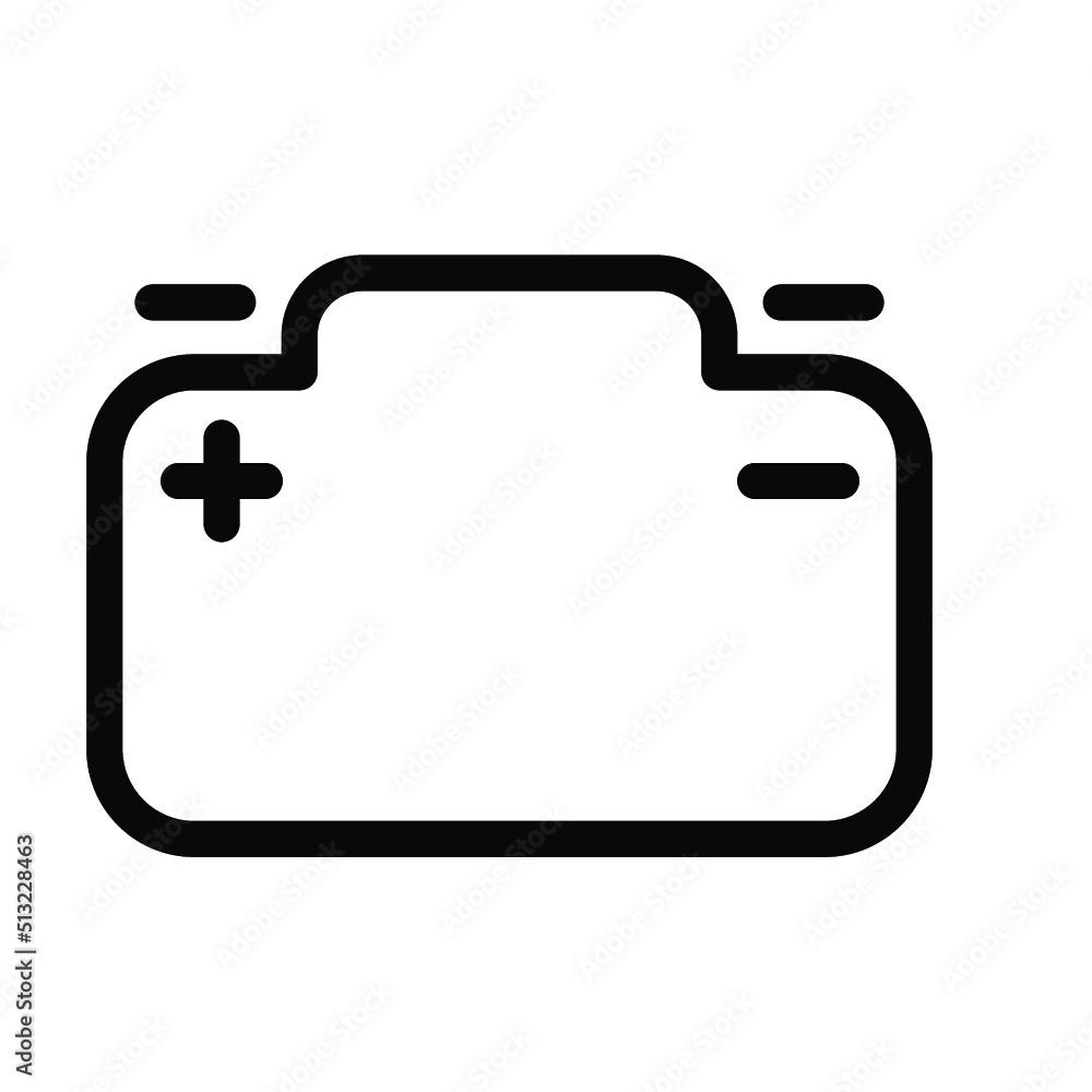 Battery icon template