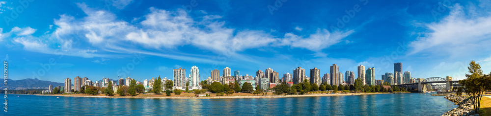 Obraz premium False creek in Vancouver, Canada