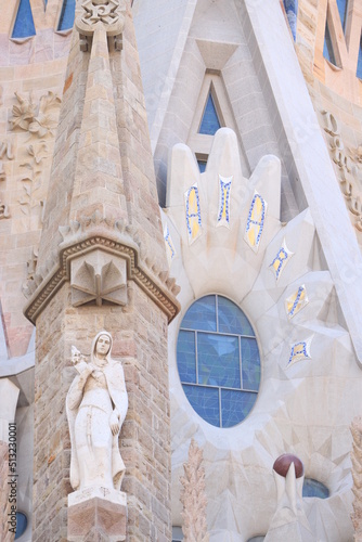 Barcelona, Spain - september 28th 2019: Sagrada Familia © Studio Porto Sabbia