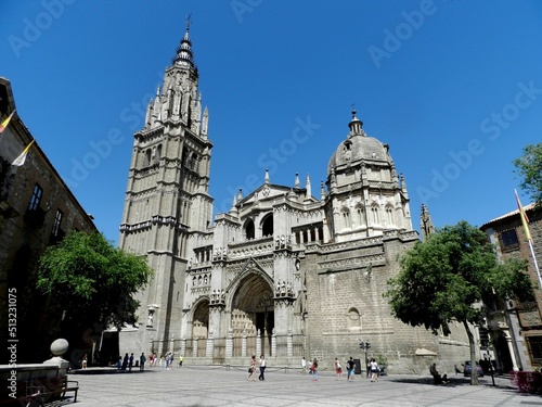 Toledo, Spain, Cathedral, West Facade