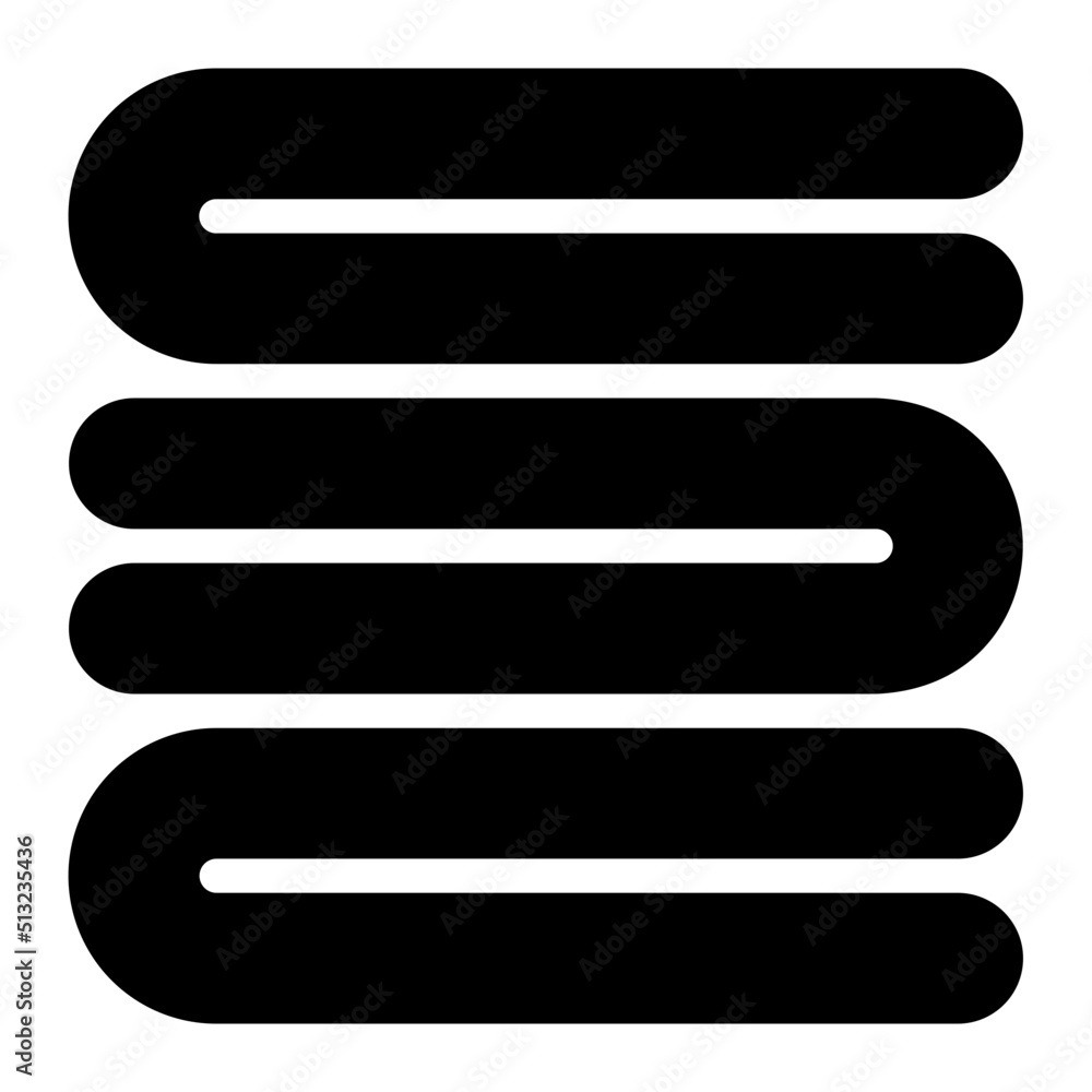 towel glyph icon towel glyph icon