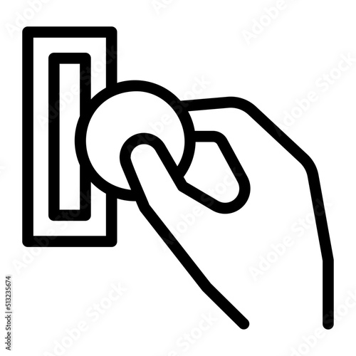 laundromat line icon