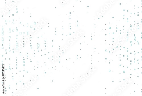 Light BLUE vector template with square style.