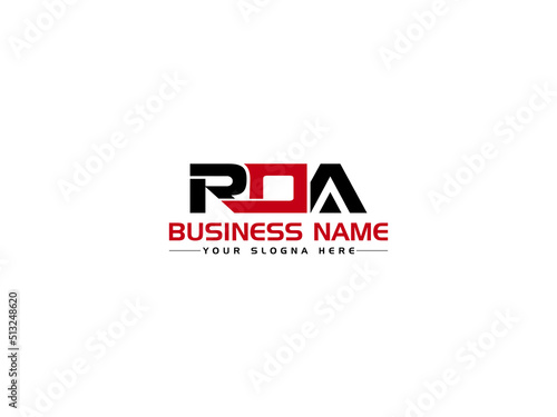 Modern ROA Logo Icon Vector, Colorful RO r o a Logo Letter Vector Art Image Design For Your Simple Brand