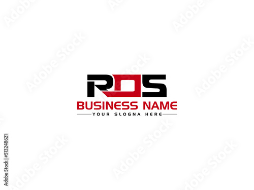 Modern ROS Logo Icon Vector, Colorful RO r o s Logo Letter Vector Art Image Design For Your Simple Brand
