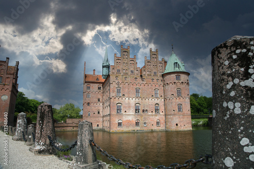 Egeskov Castle Denmark Funen island