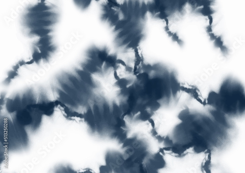 Shibori style tie dye abstract background