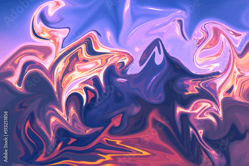 COlorful liquify abstract background and wallpaper