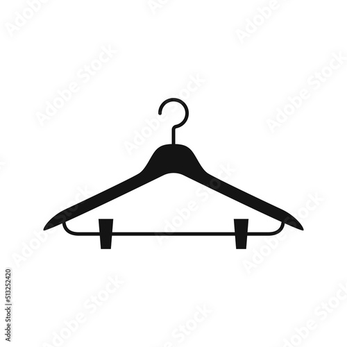 Vector hand drawn silhouette illustration