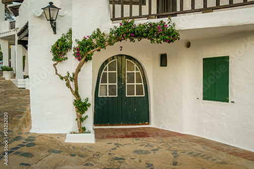 Binibeca Vell. Fisher's town. Minorca. Spain photo