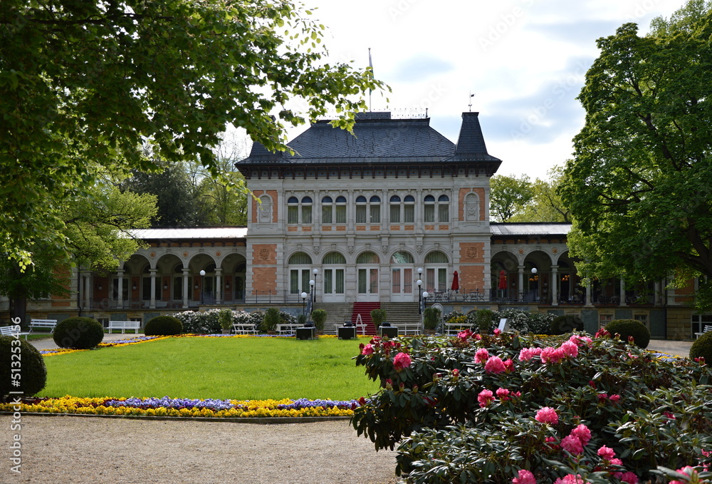 Historical Building in the Resort Bad Elster, Saxony