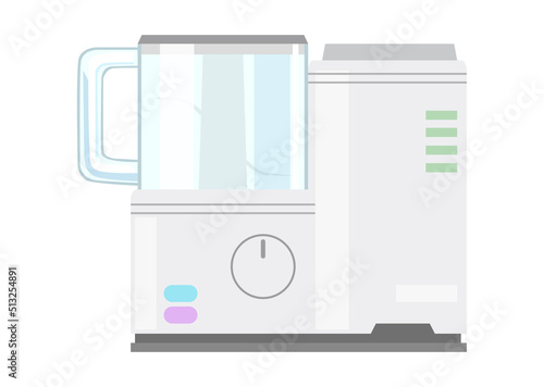 フードプロセッサーのイラスト