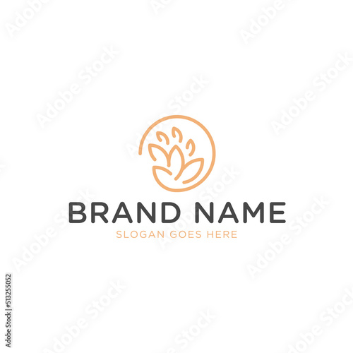 Flower Logo Icon Design Vector Template