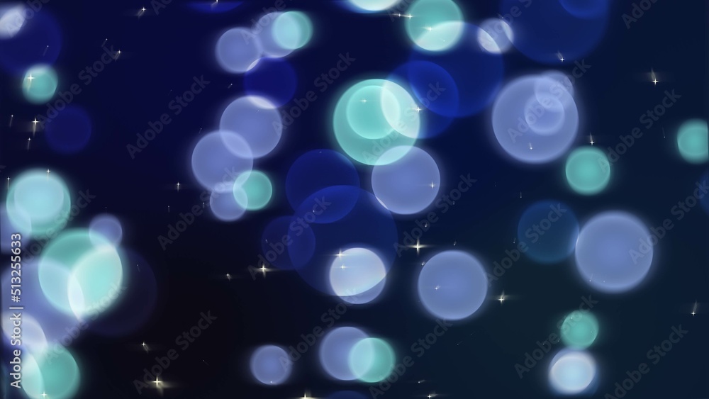 Glittering light and illuminations Glittering light and illuminations