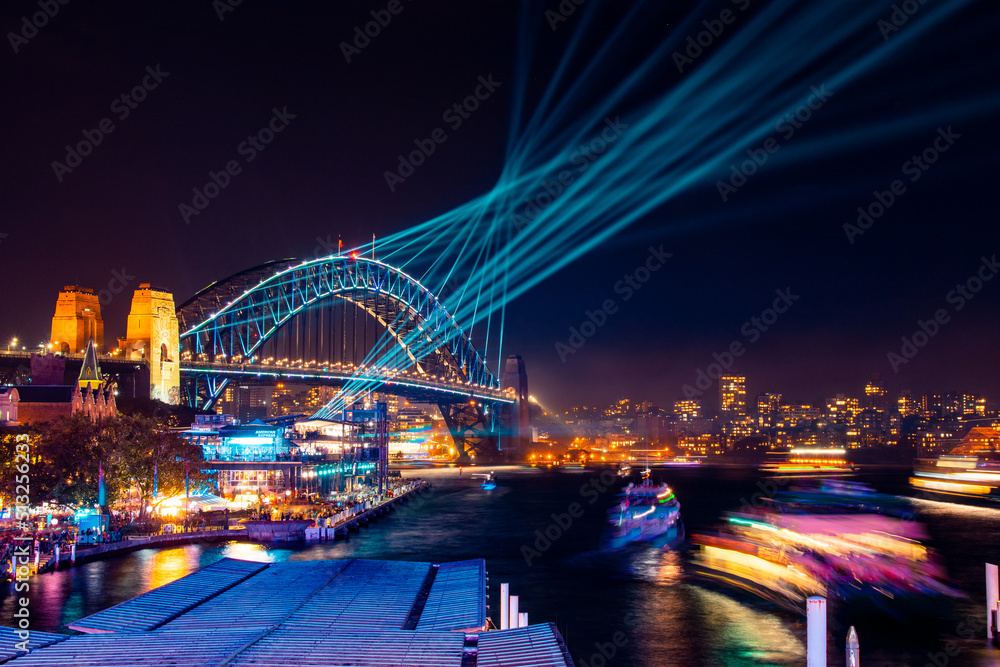 Fototapeta premium city harbour bridge