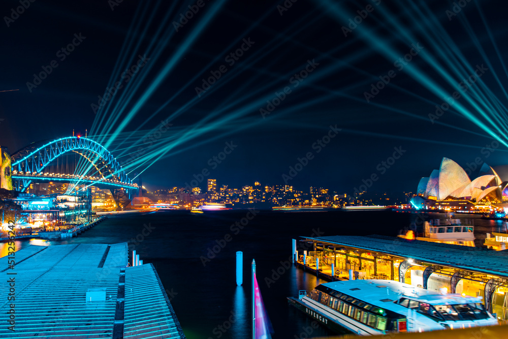 Obraz premium Sydney Vivid