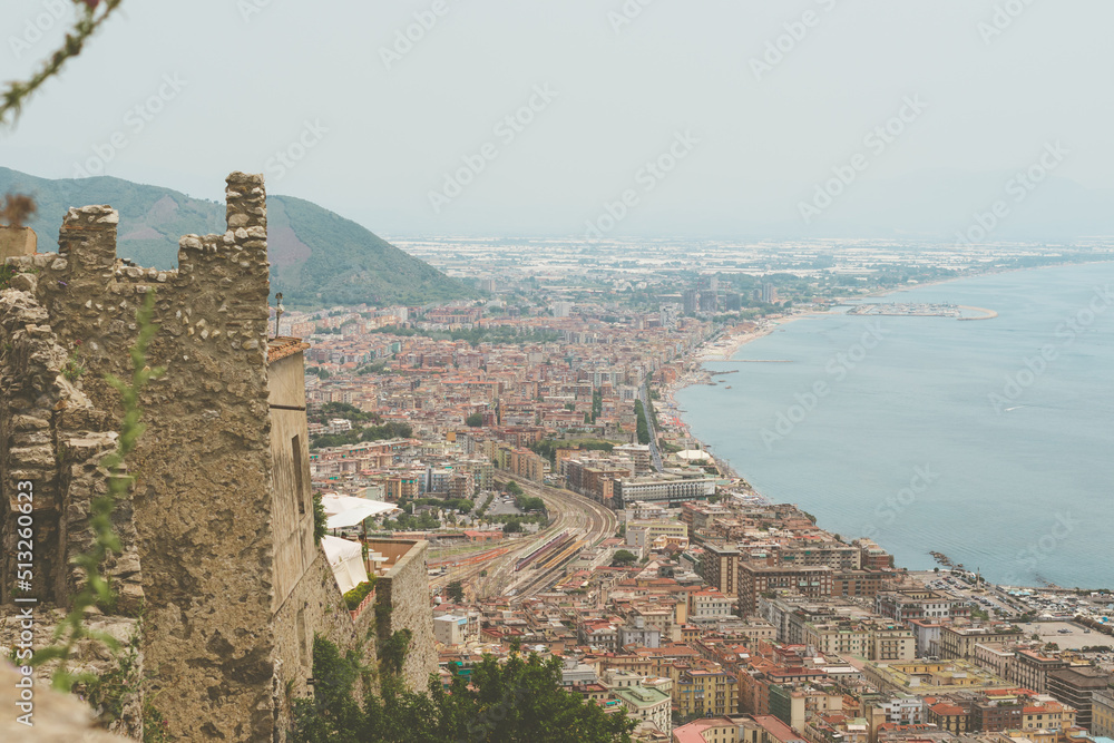 View from the castle of Salerno 