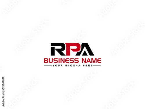 Creative RPA Logo Letter Vector art, Letter RP r p a Logo Icon Vector Symbol For Your